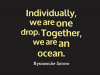 we are an ocean